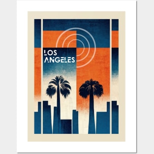 Los Angeles - Modern Linear Posters and Art